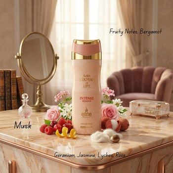Risala Ladies Hikmah Of Life Intense Body Spray 6.8 oz Fragrances (Wholesale) - Luxurious Fragrance Available Online in Hong Kong & China
