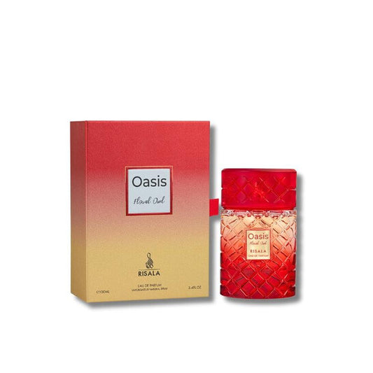 Risala Ladies Oasis Floral Oud EDP Spray 3.4 oz Fragrances - Luxurious Fragrance Available Online in Hong Kong & China