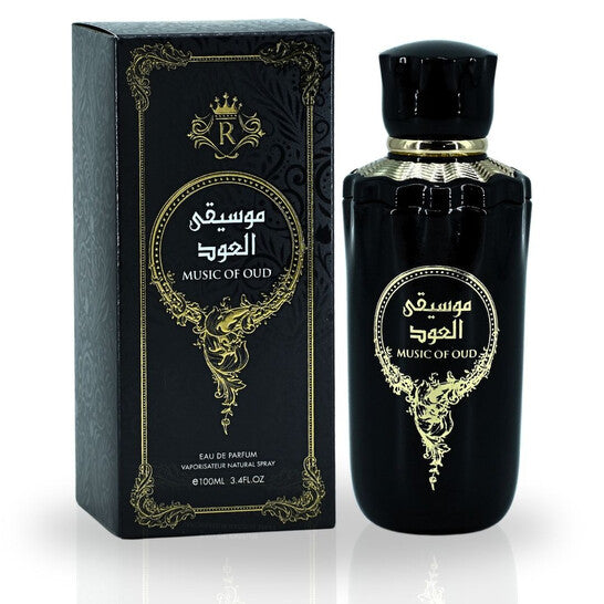 Risala Men's Music Of Oud EDP Spray 3.4 oz Fragrances (Wholesale) - Luxurious Fragrance Available Online in Hong Kong & China