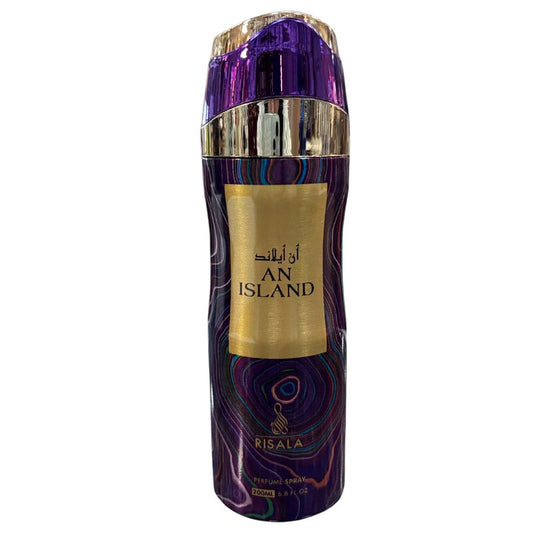 Risala Unisex An Island Deodorant Spray 6.8 oz Fragrances - Luxurious Fragrance Available Online in Hong Kong & China
