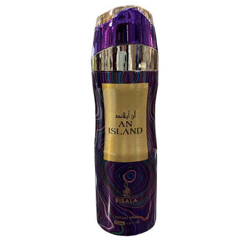 Risala Unisex An Island Deodorant Spray 6.8 oz Fragrances (Wholesale) - Luxurious Fragrance Available Online in Hong Kong & China