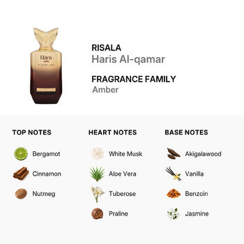 Risala Unisex Haris Al-qamar EDP Spray 3.4 oz (Wholesale) - Luxurious Fragrance Available Online in Hong Kong & China