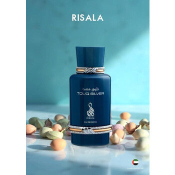 Risala Unisex Touq Silver EDP 3.4 oz Fragrances (Wholesale) - Luxurious Fragrance Available Online in Hong Kong & China