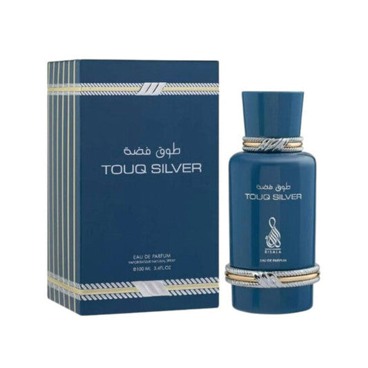 Risala Unisex Touq Silver EDP 3.4 oz Fragrances (Wholesale) - Luxurious Fragrance Available Online in Hong Kong & China