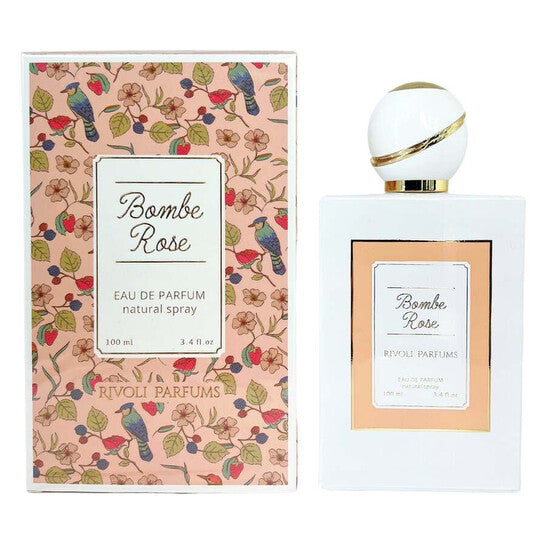 Rivoli Ladies Bombe Rose EDP Spray 3.4 oz Fragrances (Wholesale) - Luxurious Fragrance Available Online in Hong Kong & China