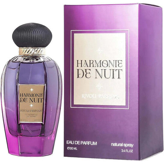 Rivoli Ladies Harmonie De Nuit EDP Spray 3.4 oz Fragrances - Luxurious Fragrance Available Online in Hong Kong & China