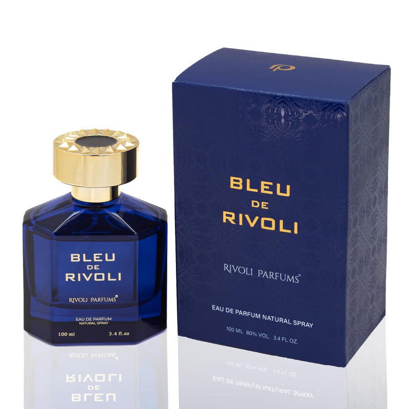 Rivoli Men's Bleu De Rivoli EDP Spray 3.4 oz Fragrances (Wholesale) - Luxurious Fragrance Available Online in Hong Kong & China