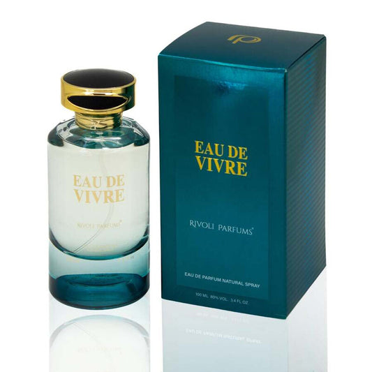 Rivoli Men's Eau De Vivre EDP Spray 3.4 oz Fragrances (Wholesale) - Luxurious Fragrance Available Online in Hong Kong & China