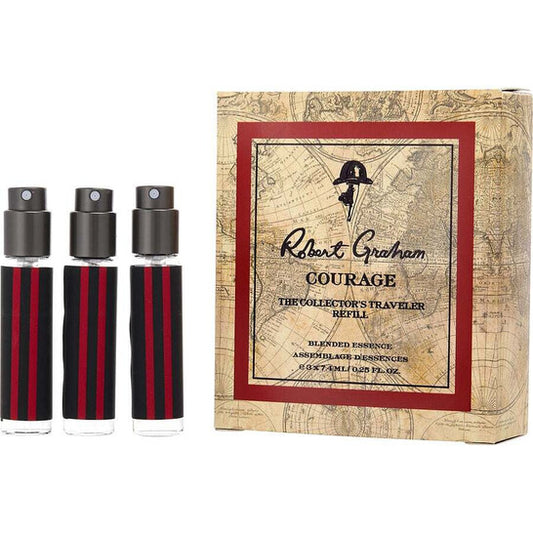 Robert Graham Men's Courage Gift Set Refill Fragrances - Luxurious Fragrance Available Online in Hong Kong & China