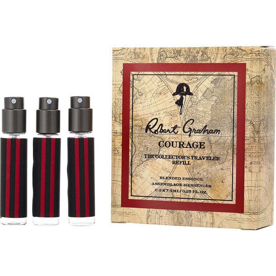 Robert Graham Men's Valour 3pcs EDC Gift Set Refill Fragrances (Wholesale) - Luxurious Fragrance Available Online in Hong Kong & China