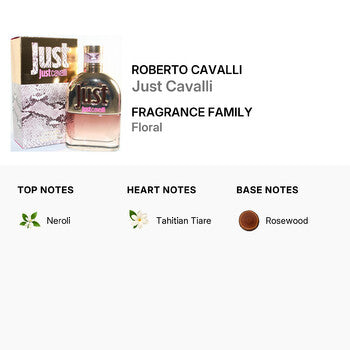 Roberto Cavalli Ladies Just Cavalli EDT 2.5 oz (Tester) (Wholesale) - Luxurious Fragrance Available Online in Hong Kong & China