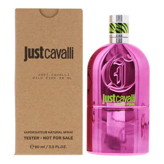 Roberto Cavalli Ladies Just Cavalli Wild Pink EDP Spray 3.04 oz (Tester) Fragrances - Luxurious Fragrance Available Online in Hong Kong & China