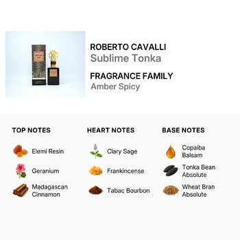 Roberto Cavalli Men's Gold Sublime Tonka EDP Spray 3.3 oz (Wholesale) - Luxurious Fragrance Available Online in Hong Kong & China