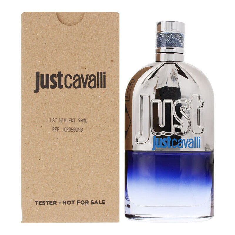 Roberto Cavalli Men's Just Cavalli EDT Spray 3.04 oz (Tester) Fragrances - Luxurious Fragrance Available Online in Hong Kong & China