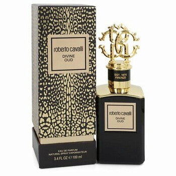 Roberto Cavalli Unisex Gold Collection Divine Oud EDP Spray 3.4 oz - Luxurious Fragrance Available Online in Hong Kong & China