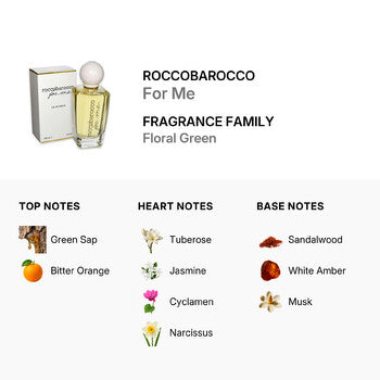 Roccobarocco Ladies For Me EDP Spray 3.4 oz - Luxurious Fragrance Available Online in Hong Kong & China