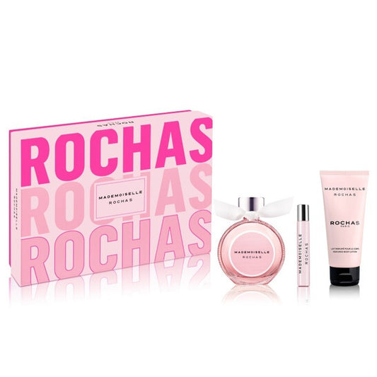 Rochas Ladies Mademoiselle Gift Set Fragrances - Luxurious Fragrance Available Online in Hong Kong & China