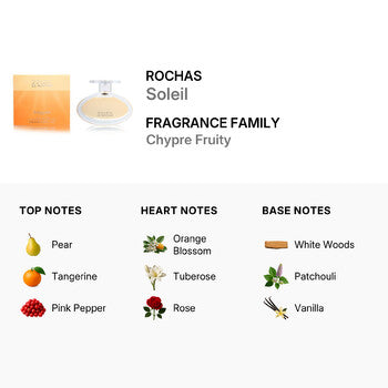 Rochas Ladies Soleil EDT Spray 2.5 oz Fragrances (Wholesale) - Luxurious Fragrance Available Online in Hong Kong & China