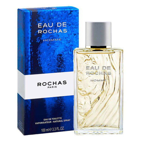 Rochas Men's Eau De Rochas EDT Spray 3.3 oz Fragrances - Luxurious Fragrance Available Online in Hong Kong & China