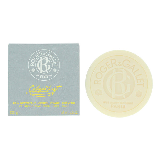 Roger & Gallet Cologne Twist 3 In 1 Cleansing Bar 100g - Luxurious Fragrance Available Online in Hong Kong & China