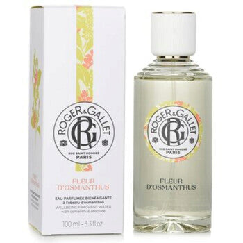 Roger & Gallet Fleur d'Osmanthus Wellbeing Fragrant Water 100ml/3.3oz - Luxurious Fragrance Available Online in Hong Kong & China