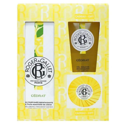 Roger & Gallet Ladies Cedrat Gift Set Fragrances - Luxurious Fragrance Available Online in Hong Kong & China