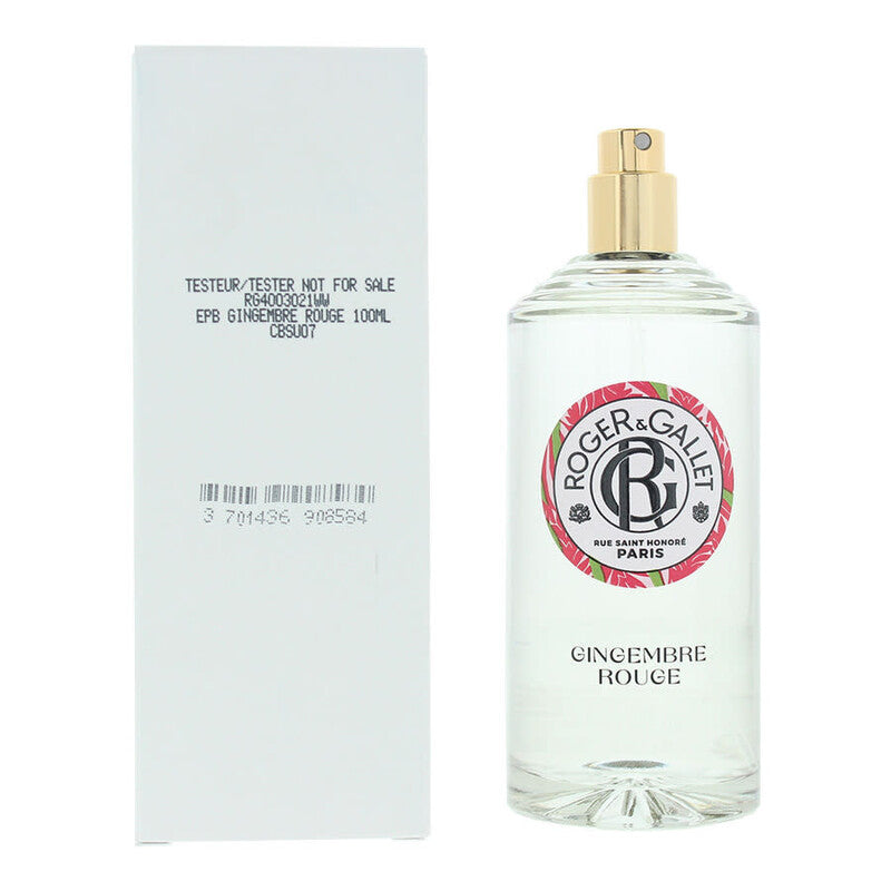 Roger & Gallet Ladies Gingembre Rouge Scented Water 3.38 oz (Tester) Fragrances - Luxurious Fragrance Available Online in Hong Kong & China