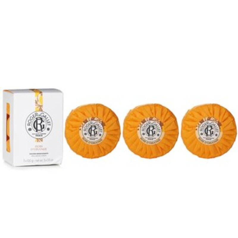 Roger & Gallet Ladies Orange Wood Wellbeing Soaps Coffret Fragrances (Wholesale) - Luxurious Fragrance Available Online in Hong Kong & China
