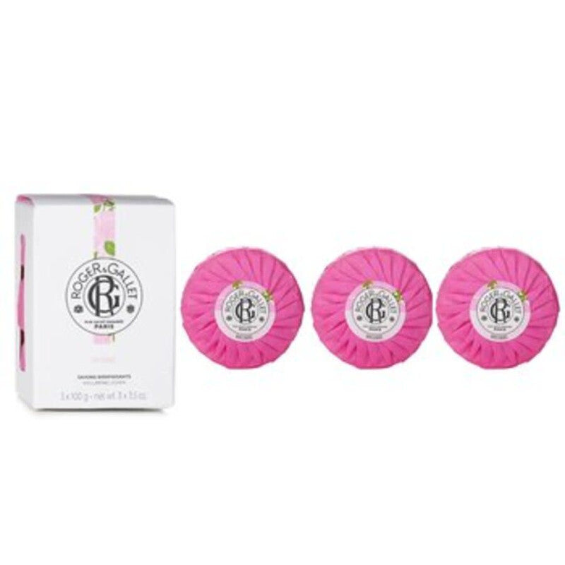 Roger & Gallet Ladies Rose Wellbeing Soap Coffret Gift Set Fragrances (Wholesale) - Luxurious Fragrance Available Online in Hong Kong & China