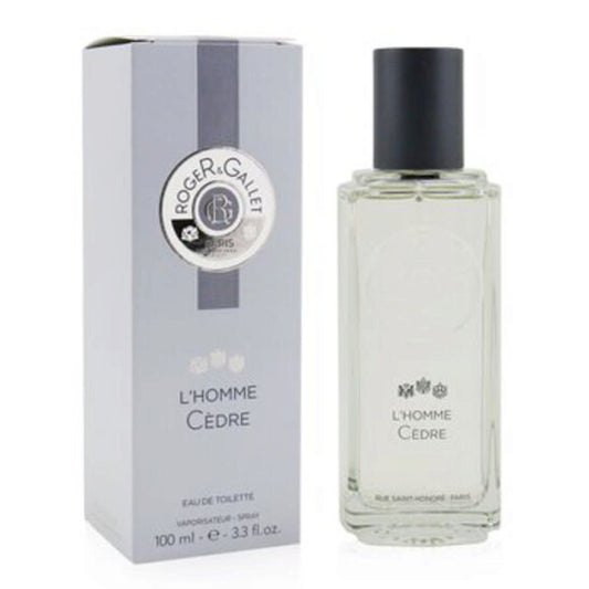 Roger & Gallet Men's L'Homme Cedre EDT Spray 3.3 oz Fragrances - Luxurious Fragrance Available Online in Hong Kong & China