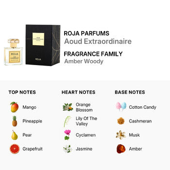 Roja Parfums Unisex Aoud Extraordinaire Parfum 1.7 oz (Wholesale) - Luxurious Fragrance Available Online in Hong Kong & China