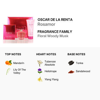 Oscar De La Renta Rosamor by Oscar De La Renta Set (w) (Wholesale) - Luxurious Fragrance Available Online in Hong Kong & China