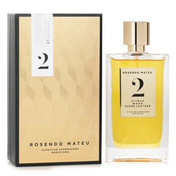 Rosendo Mateu Unisex 2 Citrus Wood Suede Leather EDP Spray 3.4 oz - Luxurious Fragrance Available Online in Hong Kong & China