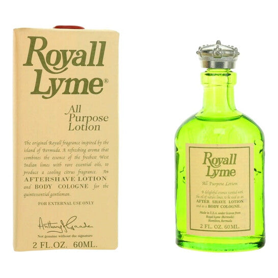 Royall Fragrances Men's Royall Lyme Lotion 2 oz Fragrances (Wholesale) - Luxurious Fragrance Available Online in Hong Kong & China