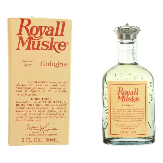 Royall Fragrances Men's Royall Muske EDC Spray 2 oz Fragrances - Luxurious Fragrance Available Online in Hong Kong & China