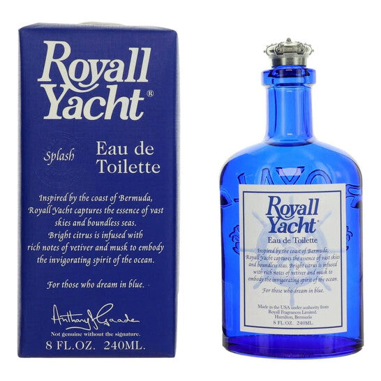 Royall Fragrances Men's Royall Yacht EDT Splash 8 oz Fragrances (Wholesale) - Luxurious Fragrance Available Online in Hong Kong & China