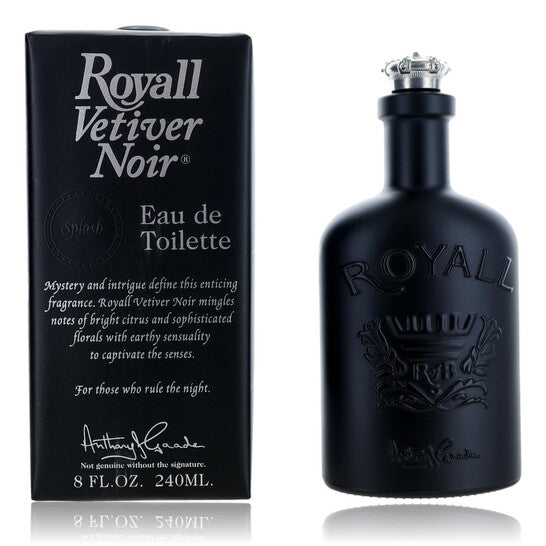 Royall Fragrances Men's Vetiver Noir EDT Splash 8.0 oz Fragrances (Wholesale) - Luxurious Fragrance Available Online in Hong Kong & China