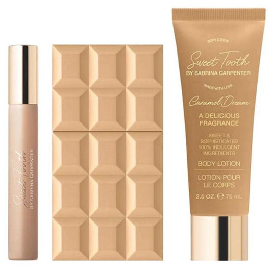 Sabrina Carpenter Ladies Sweet Tooth Caramel Dream Gift Set Fragrances - Luxurious Fragrance Available Online in Hong Kong & China