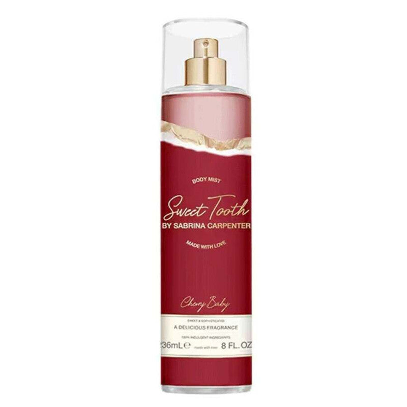 Sabrina Carpenter Ladies Sweet Tooth Cherry Baby Body Spray Body Mist 3.3 oz Fragrances - Luxurious Fragrance Available Online in Hong Kong & China