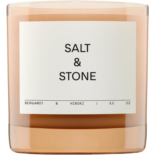 Salt & Stone Unisex Bergamot & Hinoki 8.5 oz Scented Candle (Wholesale) - Luxurious Fragrance Available Online in Hong Kong & China
