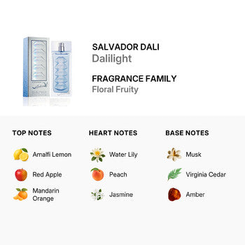 Salvador Dali Ladies Dalilight EDT Spray 3.4 oz - Luxurious Fragrance Available Online in Hong Kong & China