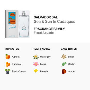 Salvador Dali Ladies Sea & Sun In Cadaques EDT Spray 3.4 oz Fragrances (Wholesale) - Luxurious Fragrance Available Online in Hong Kong & China