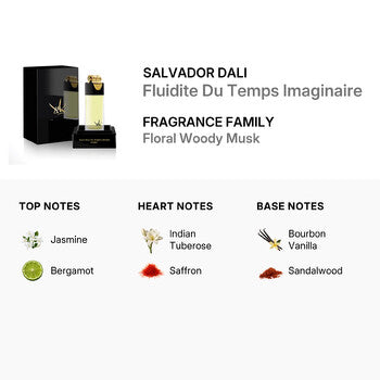 Salvador Dali Unisex Fluidite Du Temps Imaginaire EDP Spray 3.38 oz - Luxurious Fragrance Available Online in Hong Kong & China