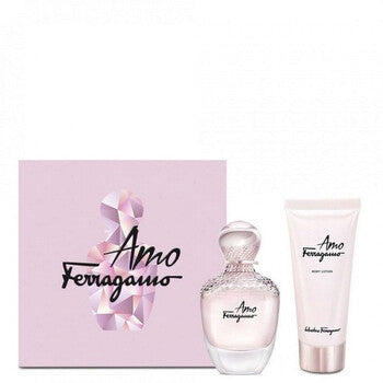 Salvatore Ferragamo Ladies Amo Ferragamo Gift Set - Luxurious Fragrance Available Online in Hong Kong & China
