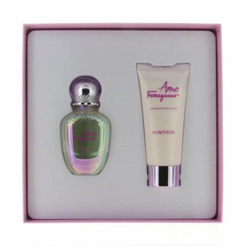 Salvatore Ferragamo Ladies Amo Flowerful Gift Set Fragrances - Luxurious Fragrance Available Online in Hong Kong & China