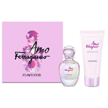 Salvatore Ferragamo Ladies Amo Flowerful Gift Set - Luxurious Fragrance Available Online in Hong Kong & China