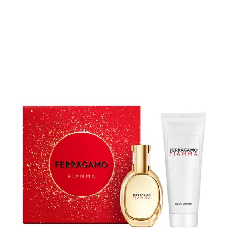 Salvatore Ferragamo Ladies Fiamma Gift Set Fragrances - Luxurious Fragrance Available Online in Hong Kong & China