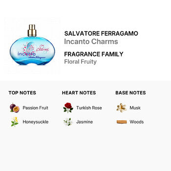 Salvatore Ferragamo Ladies Incanto Charms EDT Spray 3.3 oz (Tester) (Wholesale) - Luxurious Fragrance Available Online in Hong Kong & China