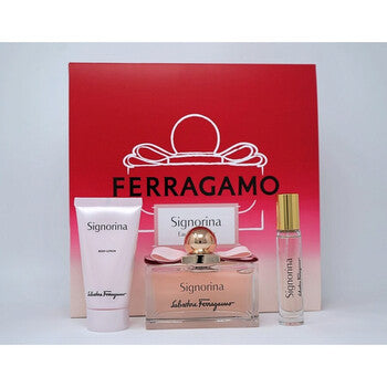 Salvatore Ferragamo Ladies Signorina Gift Set - Luxurious Fragrance Available Online in Hong Kong & China