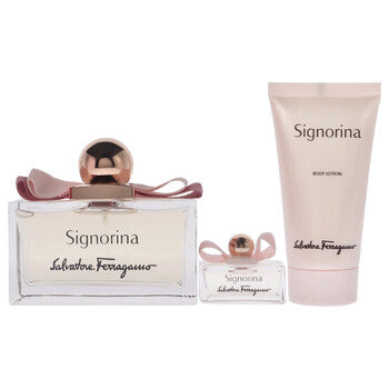 Salvatore Ferragamo Ladies Signorina Gift Set - Luxurious Fragrance Available Online in Hong Kong & China